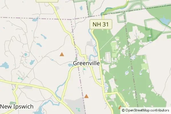 Mapa Greenville