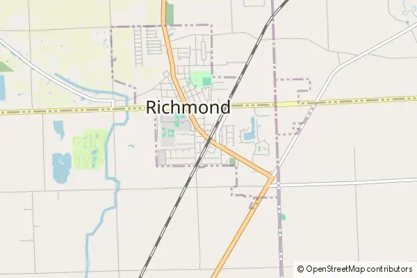 Mapa Richmond