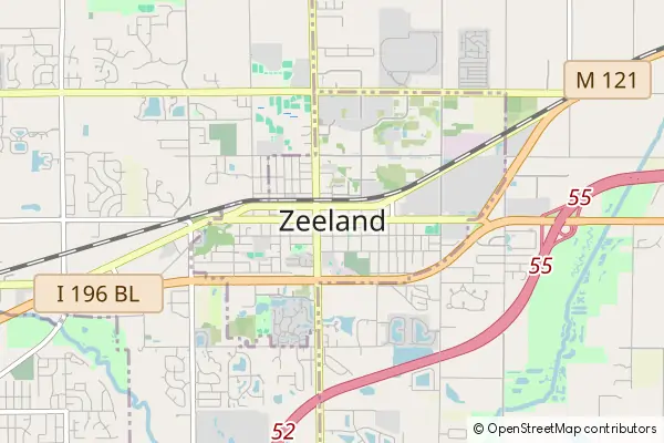 Mapa Zeeland