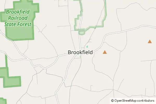 Mapa Brookfield