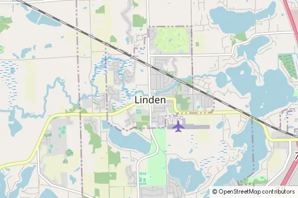 Mapa Linden