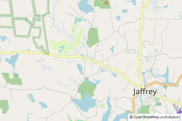 Mapa Jaffrey