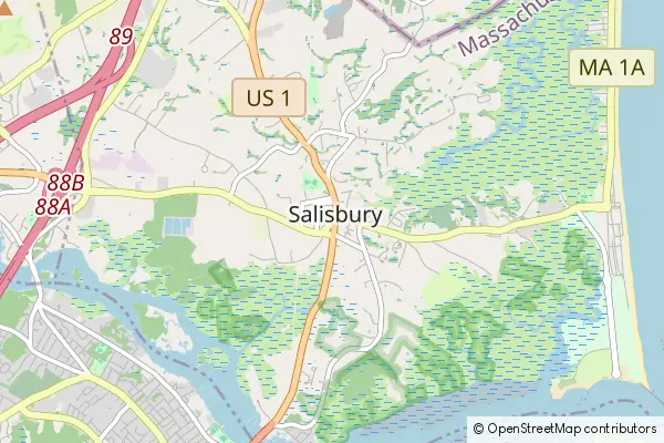 Mapa Salisbury