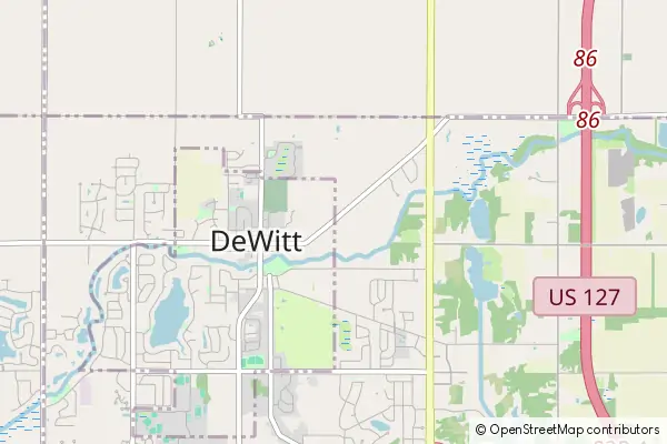 Mapa DeWitt