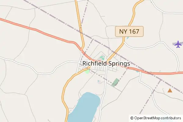 Mapa Richfield Springs