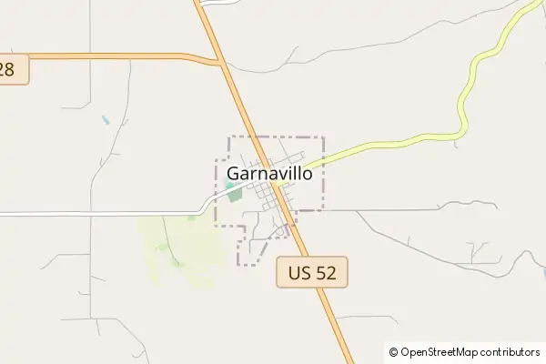 Mapa Garnavillo