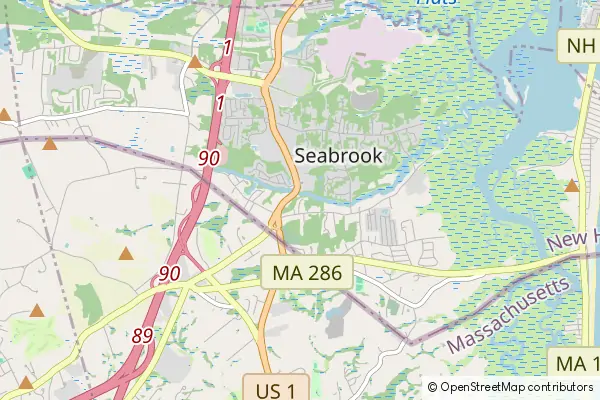 Mapa Seabrook