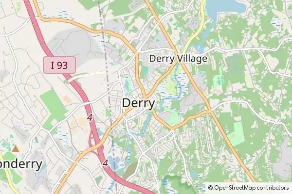 Mapa Derry