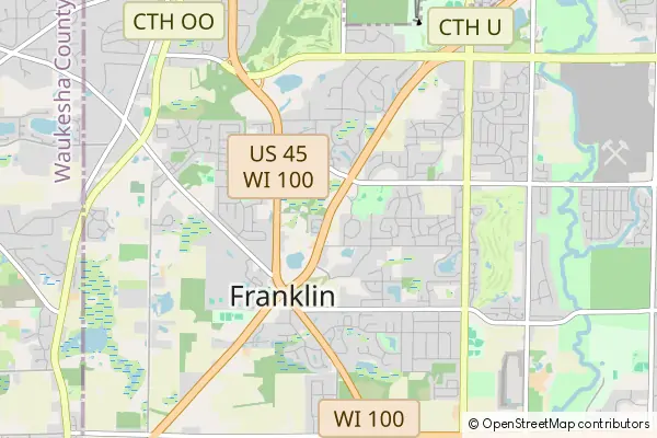 Mapa Franklin