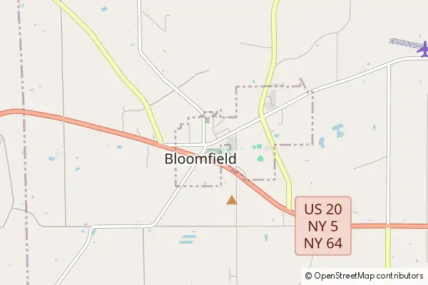 Mapa Bloomfield