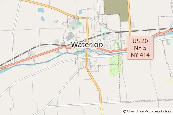 Mapa Waterloo