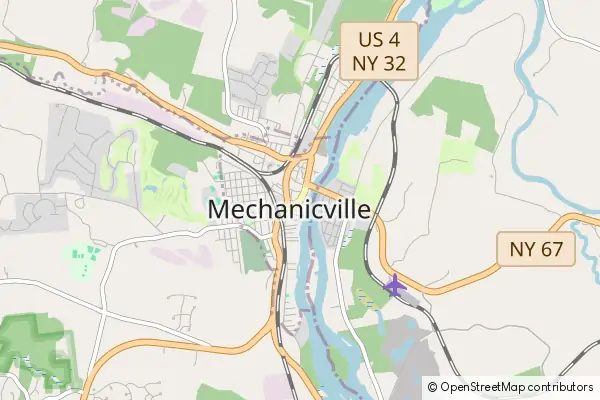 Mapa Mechanicville