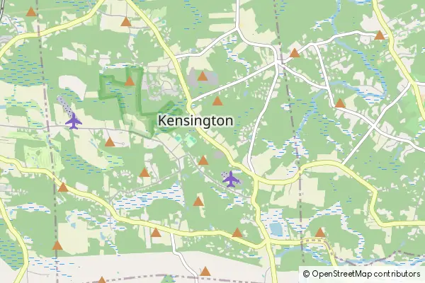 Mapa Kensington