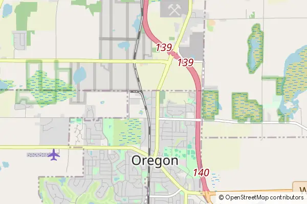 Mapa Oregon