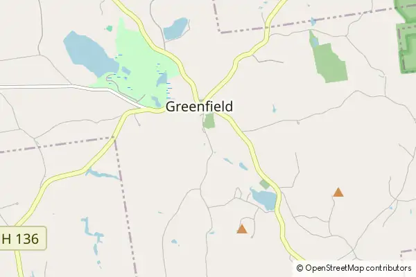 Mapa Greenfield