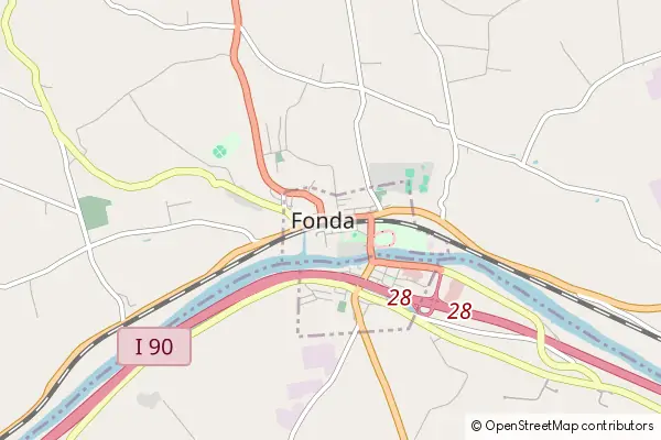 Mapa Fonda