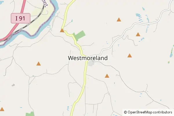 Mapa Westmoreland