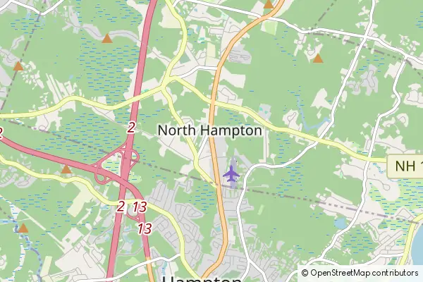 Mapa North Hampton