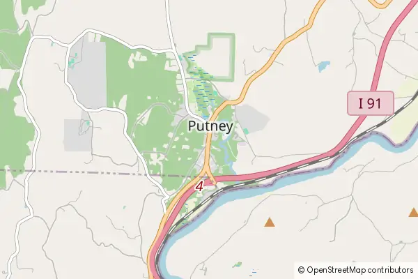 Mapa Putney