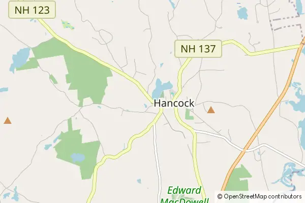 Mapa Hancock