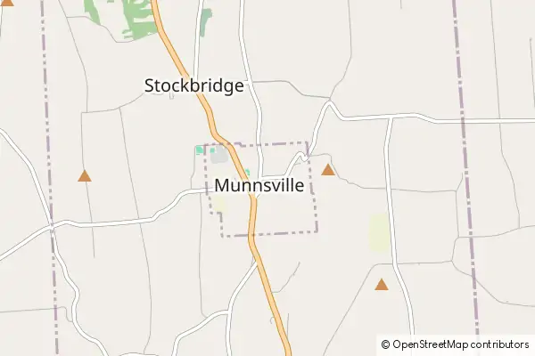 Mapa Munnsville