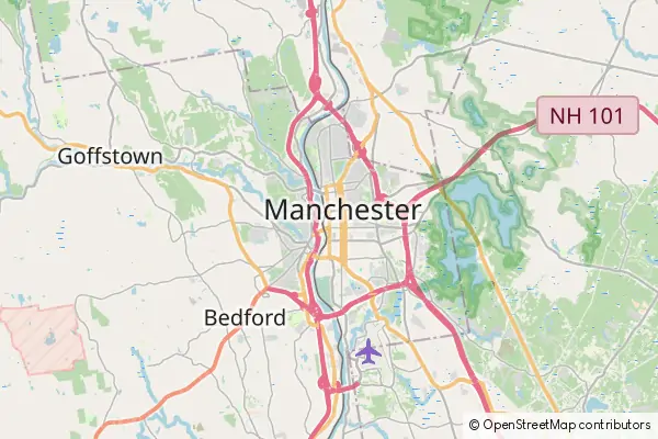 Mapa Manchester