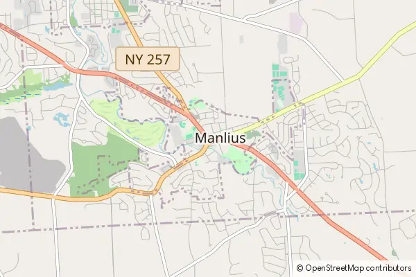 Mapa Manlius