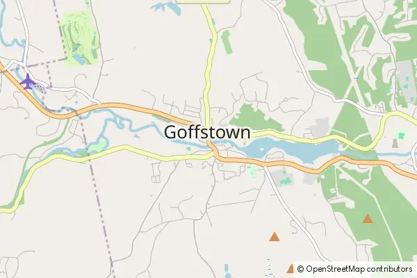 Mapa Goffstown