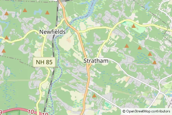 Mapa Stratham