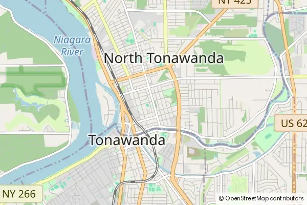 Mapa North Tonawanda