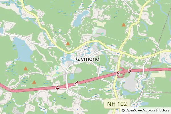 Mapa Raymond