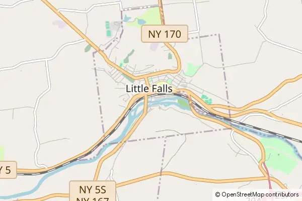 Mapa Little Falls