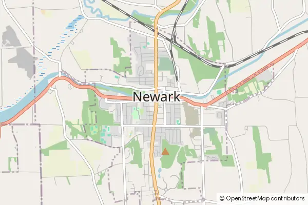 Mapa Newark