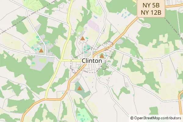 Mapa Clinton