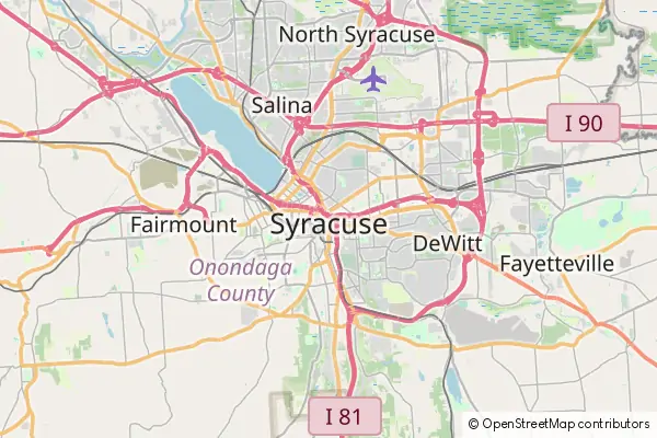 Mapa Syracuse