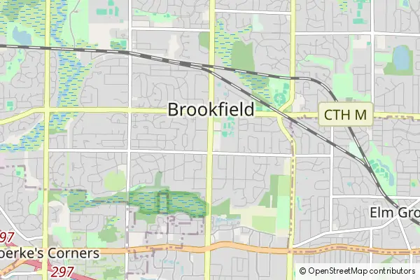 Mapa Brookfield