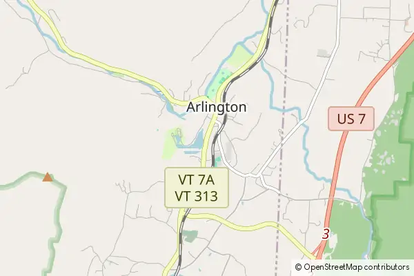 Mapa Arlington