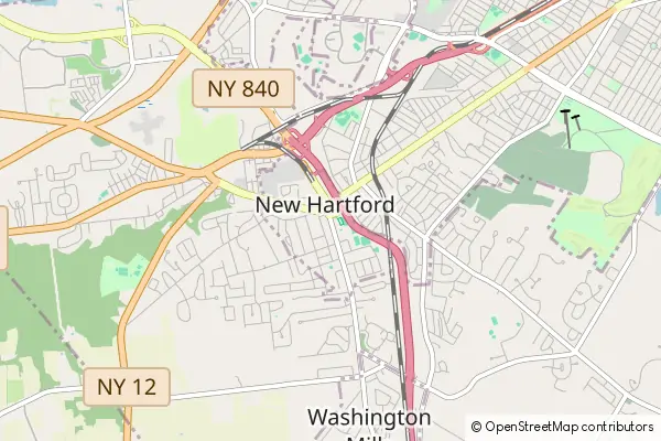 Mapa New Hartford