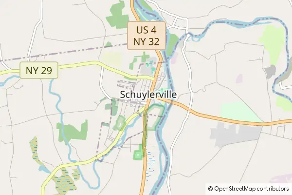 Mapa Schuylerville