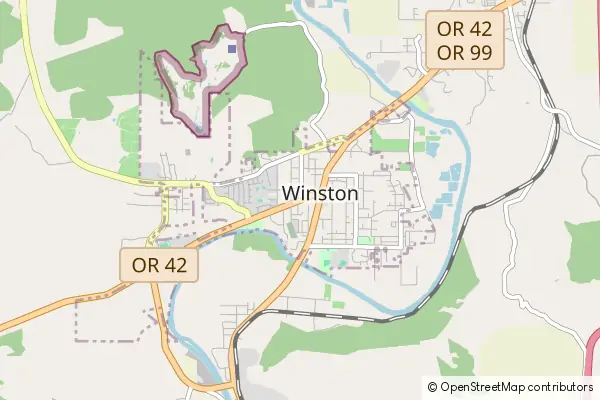 Mapa Winston