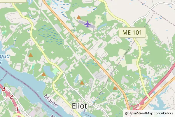 Mapa Eliot