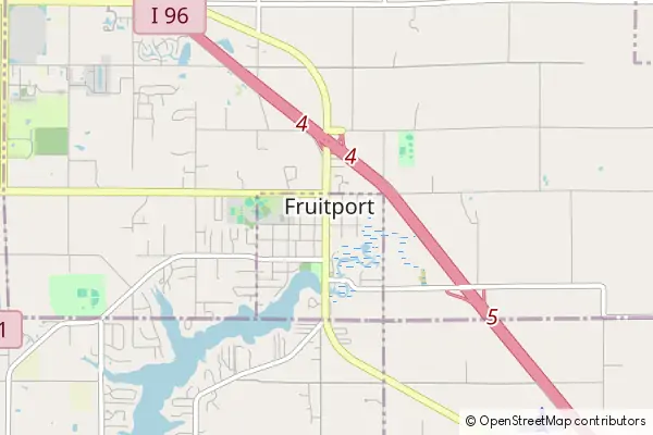 Mapa Fruitport