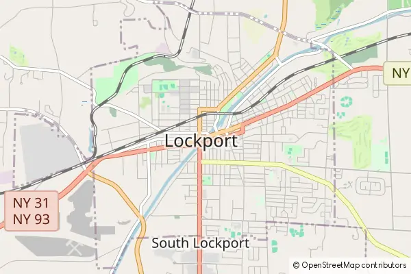 Mapa Lockport