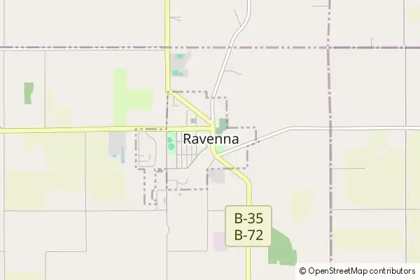 Mapa Ravenna