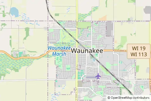 Mapa Waunakee