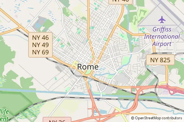 Mapa Rome