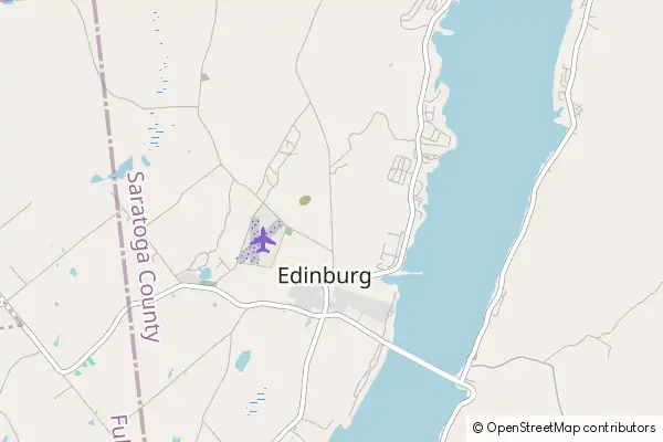 Mapa Edinburg