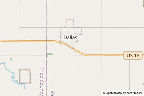 Mapa Dallas