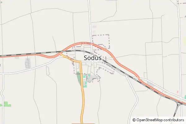 Mapa Sodus