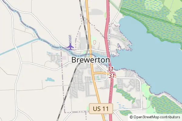 Mapa Brewerton